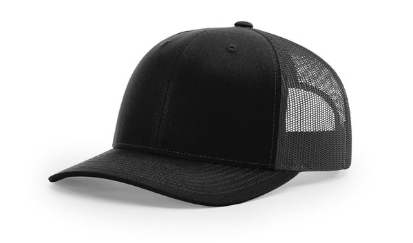 Richardson 112 Flexfit Snapback Custom Leather Patch Hat - C. Richard's Leather
