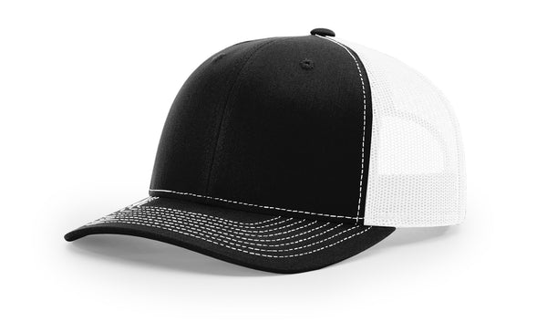 Richardson 112 Flexfit Snapback Custom Leather Patch Hat - C. Richard's Leather
