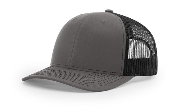 Richardson 112 Flexfit Snapback Custom Leather Patch Hat - C. Richard's Leather