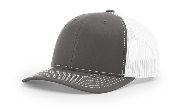 Richardson 112 Flexfit Snapback Custom Leather Patch Hat - C. Richard's Leather