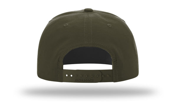 Richardson 256 Rope Custom Leather Patch Hat