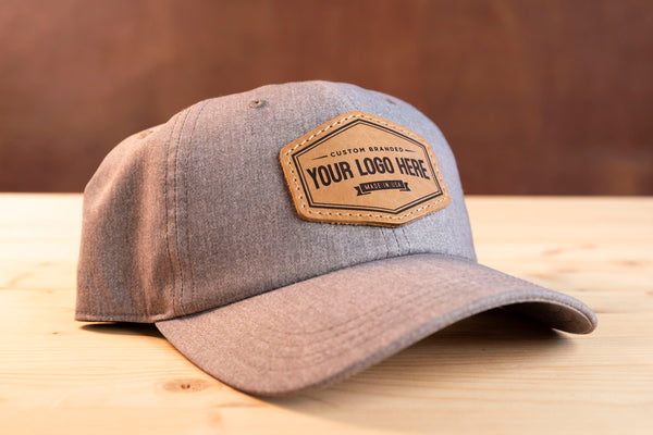 Richardson 224RE Custom Leather Patch Hat