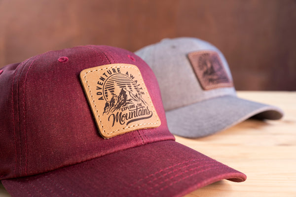 Richardson 224RE Custom Leather Patch Hat