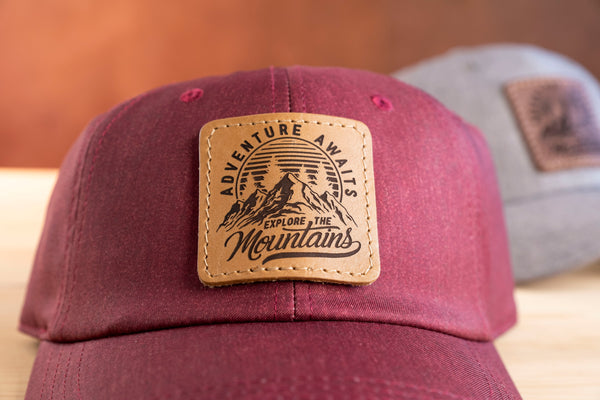 Richardson 224RE Custom Leather Patch Hat