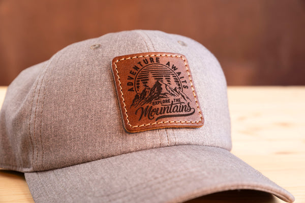 Richardson 224RE Custom Leather Patch Hat