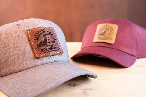 Richardson 224RE Custom Leather Patch Hat