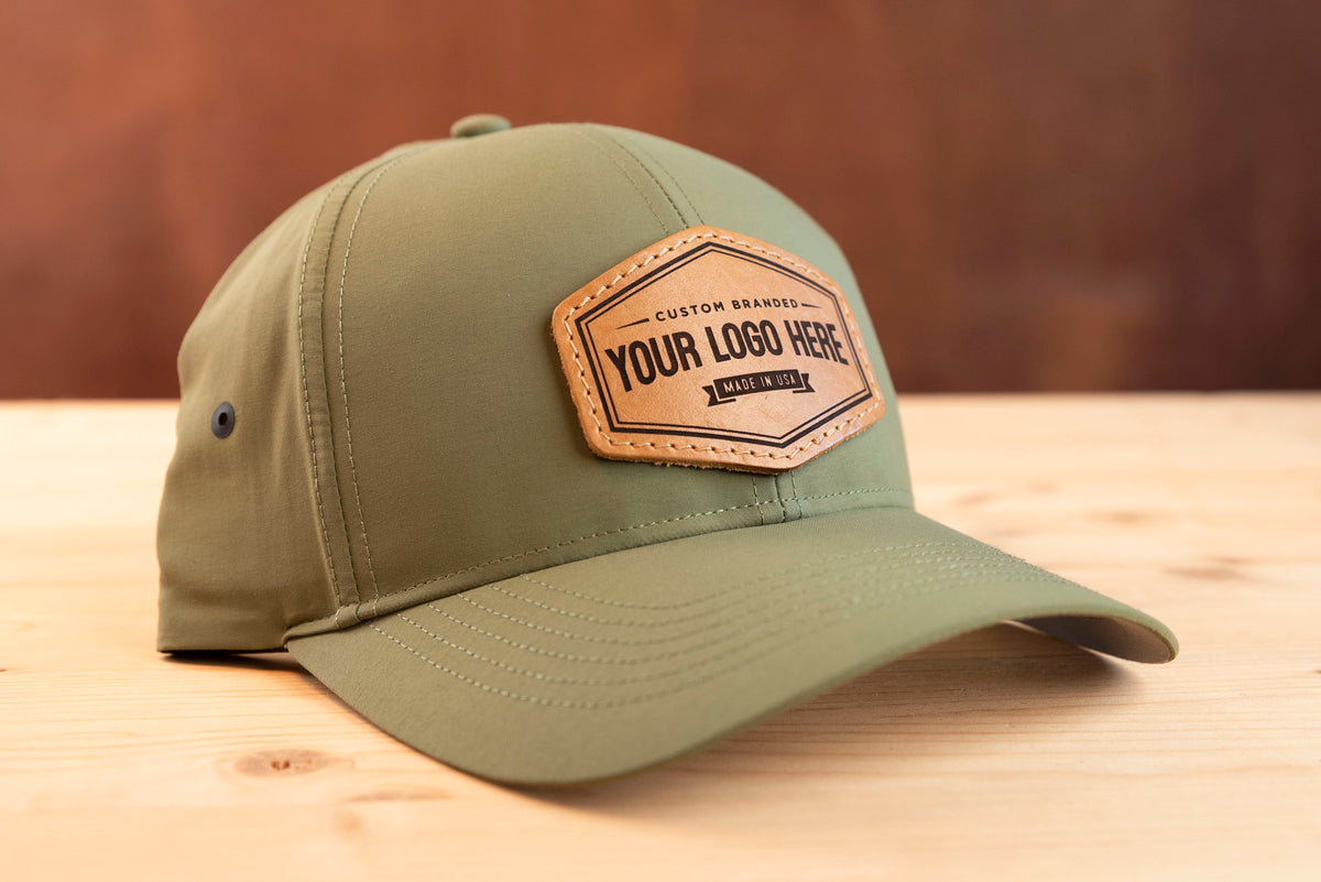 Richardson 942 Custom Leather Patch Cap – Richard's Leather