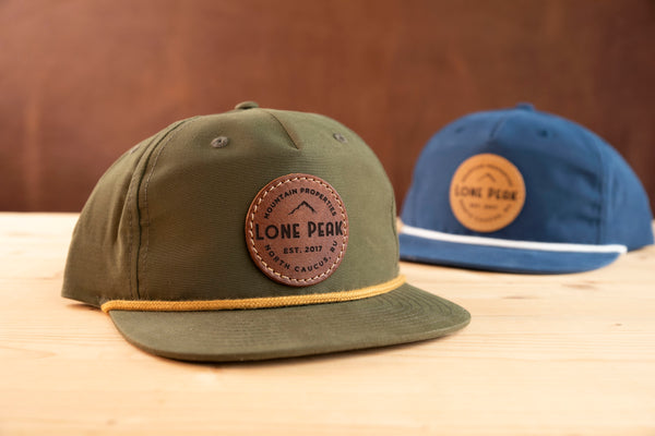 Richardson 256 Rope Custom Leather Patch Hat