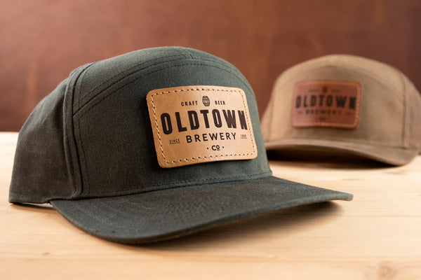 Richardson 937 Waxed Canvas Custom Leather Patch Hat