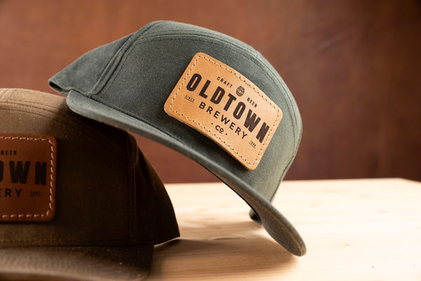 Richardson 937 Waxed Canvas Custom Leather Patch Hat