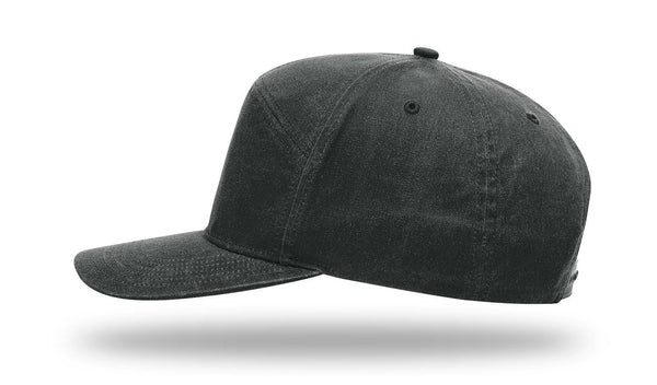 Waxed Canvas Leather Patch Hat (LIMITED) - C. Richard's Leather