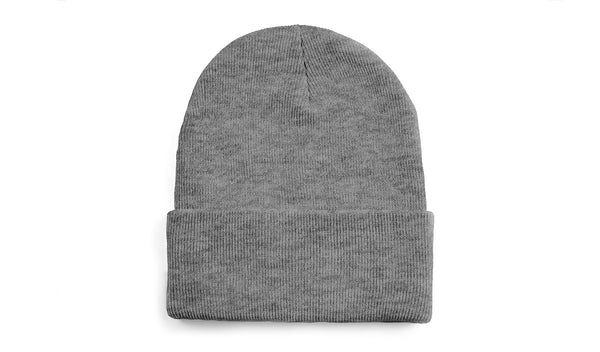 Custom Leather Patch Beanie - C. Richard's Leather