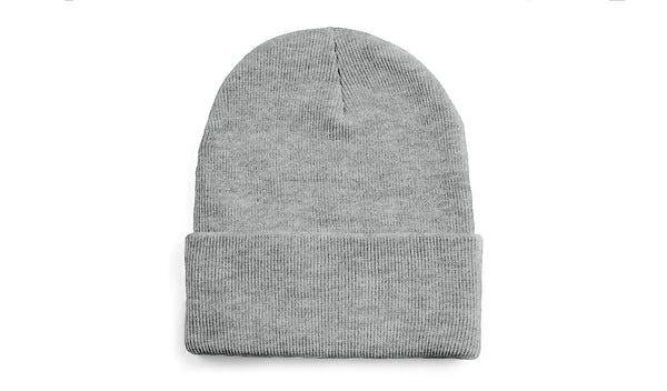 Custom Leather Patch Beanie - C. Richard's Leather
