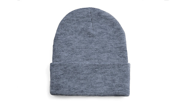 Custom Leather Patch Beanie - C. Richard's Leather