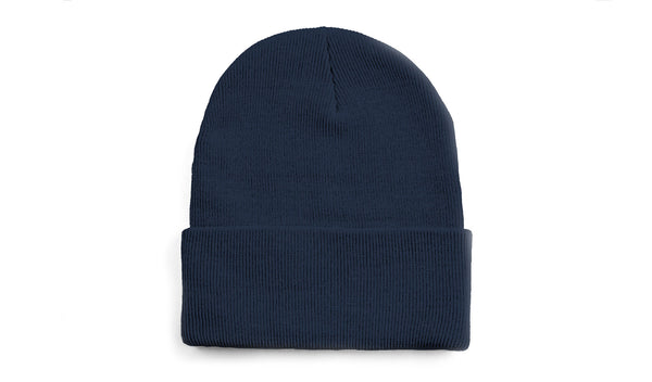 Custom Leather Patch Beanie - C. Richard's Leather