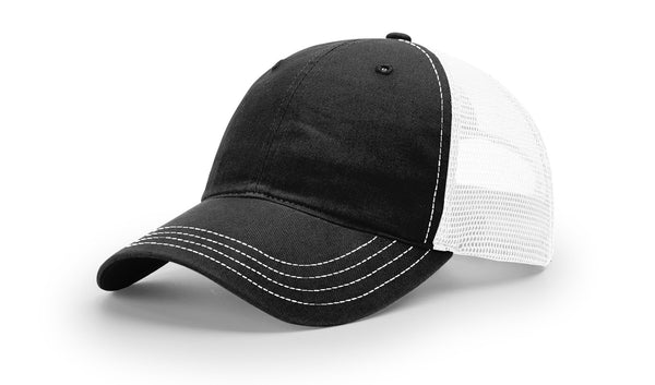 Richardson 111 Unstructured Leather Patch Hat - C. Richard's Leather  