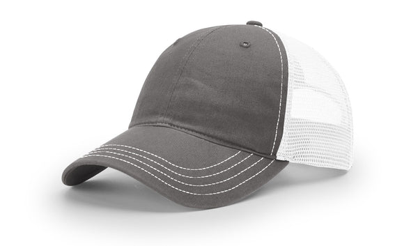 Richardson 111 Unstructured Leather Patch Hat - C. Richard's Leather  
