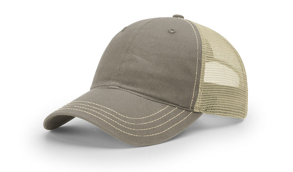 Richardson 111 Unstructured Leather Patch Hat - C. Richard's Leather  