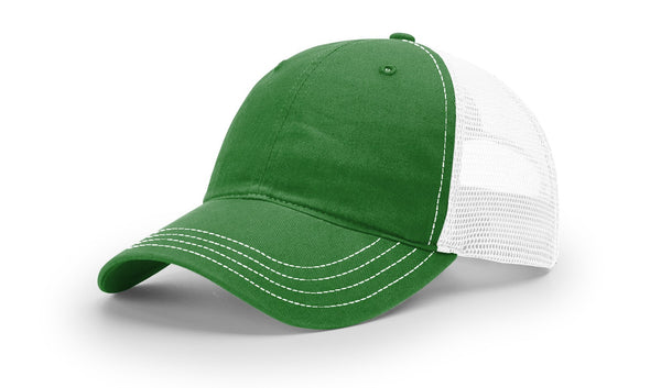 Richardson 111 Unstructured Leather Patch Hat - C. Richard's Leather  