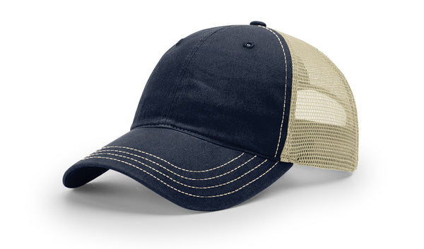 Richardson 111 Unstructured Leather Patch Hat - C. Richard's Leather  