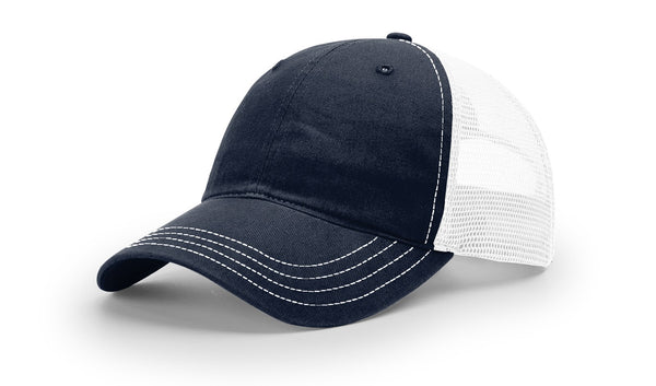 Richardson 111 Unstructured Leather Patch Hat - C. Richard's Leather  