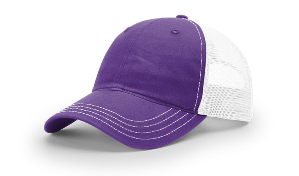 Richardson 111 Unstructured Leather Patch Hat - C. Richard's Leather  
