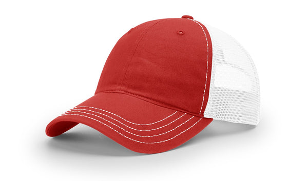Richardson 111 Unstructured Leather Patch Hat - C. Richard's Leather  