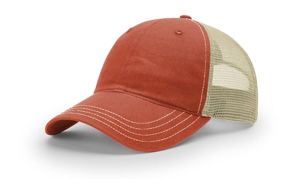 Richardson 111 Unstructured Leather Patch Hat - C. Richard's Leather  