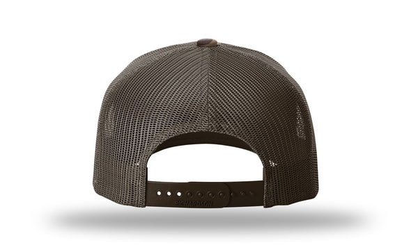 Richardson 112PFP Camo Custom Leather Patch Hat
