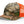 Richardson 112PFP custom leather patch hat in Realtree Edge camo with Neon Orange accents
