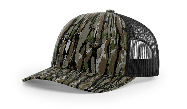 Richardson 112P Camo Custom Leather Patch Hat