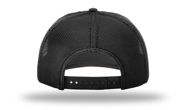 Richardson 112WF Custom Leather Patch Hat - Work Built Trucker