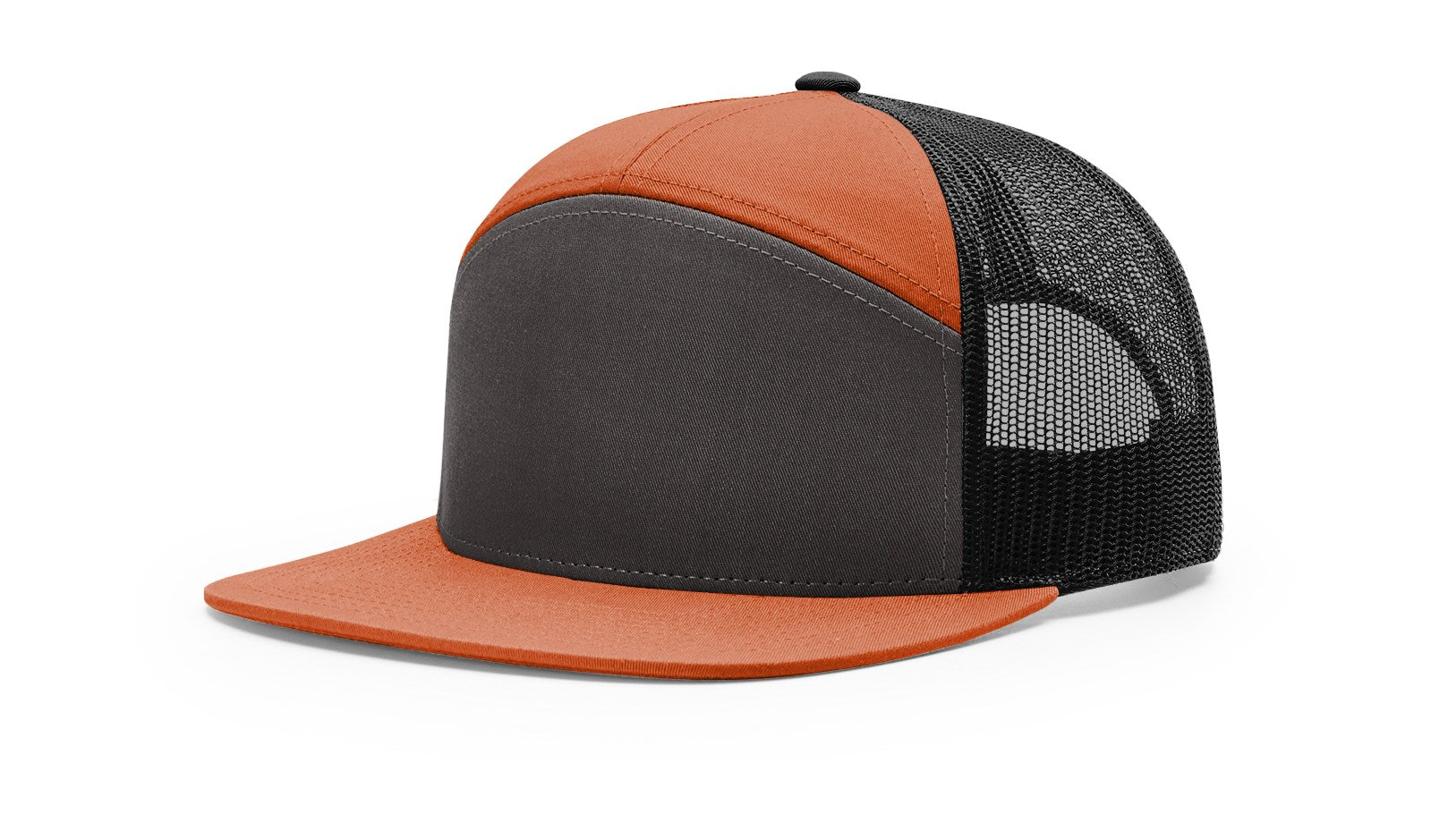 Richardson 168 | 7-Panel Leather Patch Hat – C. Richard's