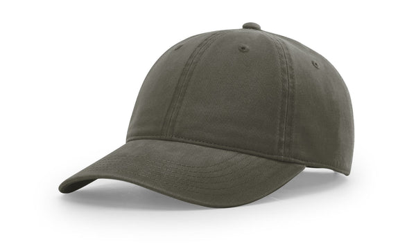 Richardson 326 Premium Unstructured Custom Leather Patch Hat