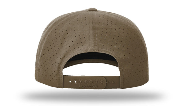 Richardson 355 Laser-Perf Performance Custom Leather Patch Hat