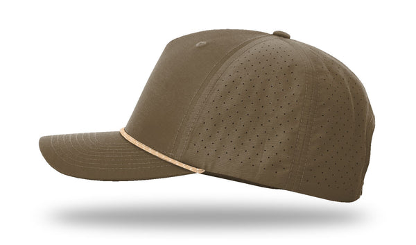 Richardson 355 Laser-Perf Performance Custom Leather Patch Hat