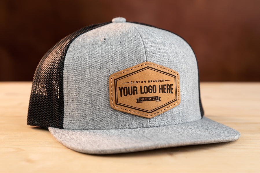 Richardson 511 Custom Leather Patch Hat