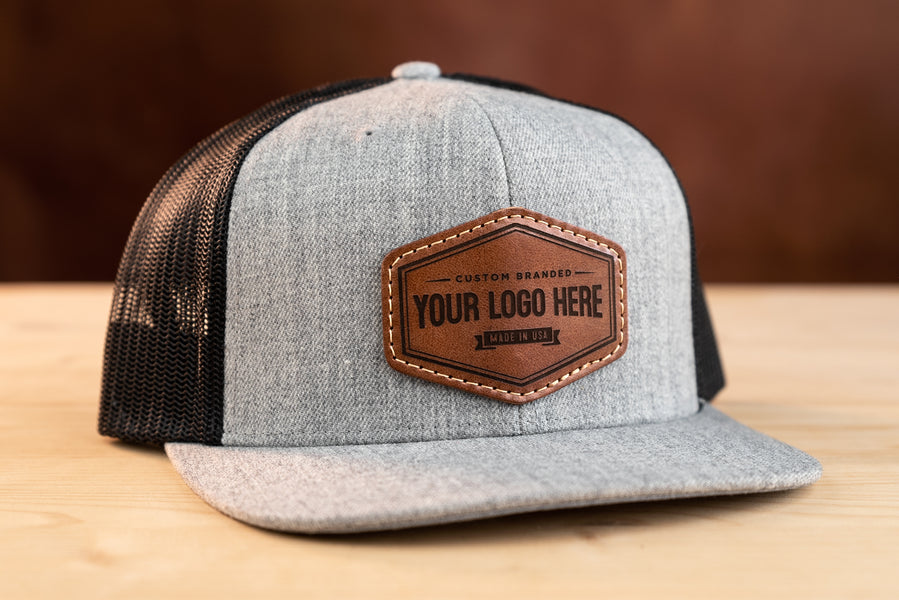 Richardson 511 Custom Leather Patch Hat