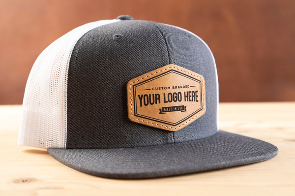 Richardson 511 Custom Leather Patch Hat