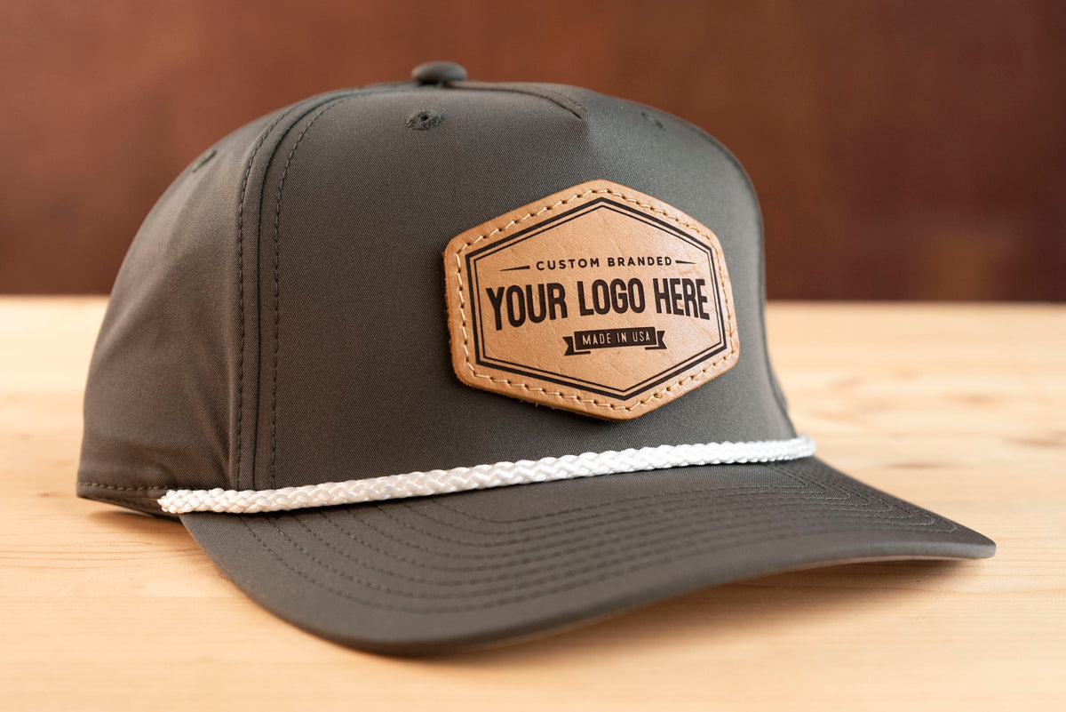 Custom Rope Hats | Leather Patch Rope Hats – C. Richard's Leather