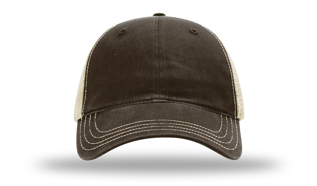 Richardson 111 Unstructured Leather Patch Hat