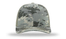 112P Camo Custom Leather Patch Hat