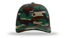 112P Camo Custom Leather Patch Hat
