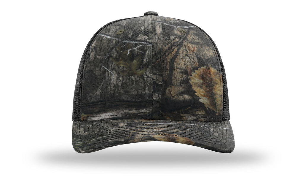 Custom Richardson 112 PFP Duck Camo Leather Patch Hat – Von Burton