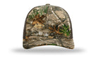 112P Camo Custom Leather Patch Hat