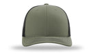(NEW) 112 Flexfit Snapback Custom Leather Patch Hat