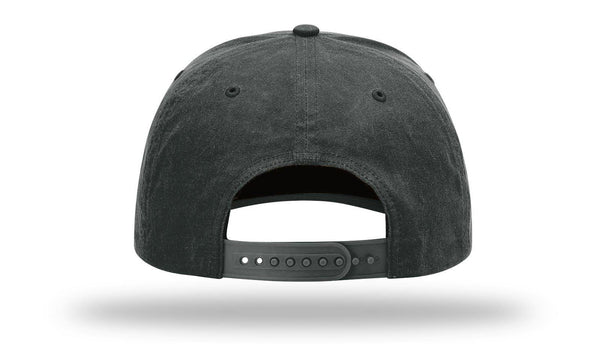 Waxed Canvas Leather Patch Hat (LIMITED) - C. Richard's Leather 