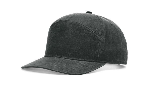 Waxed Canvas Leather Patch Hat (LIMITED) - C. Richard's Leather 