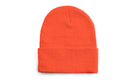 Custom Leather Patch Beanie