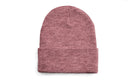 Custom Leather Patch Beanie
